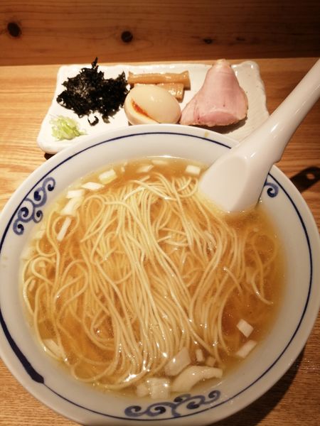 「氷見産煮干ラーメン」@貪瞋癡の写真