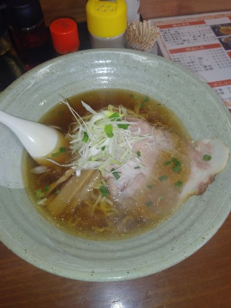 「鯵ラーメン（醤油)」@らぁめん 力丸の写真