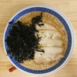 背脂中華そばバラ海苔