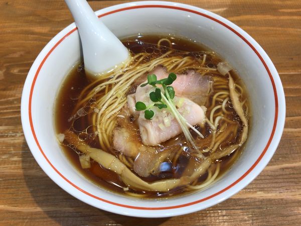 「軍鶏そば」@麺尊 RAGEの写真