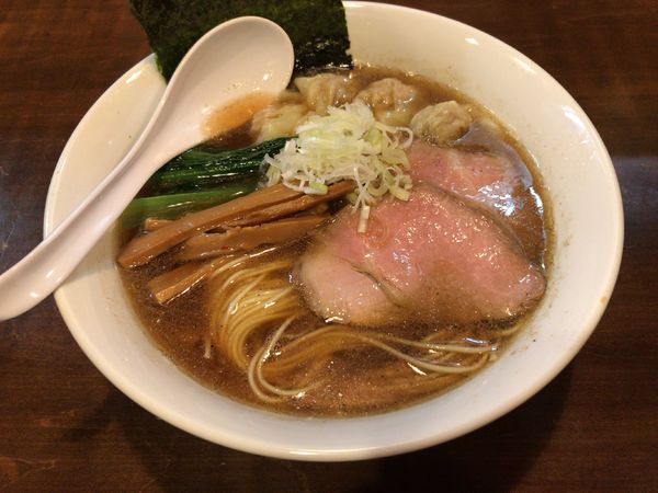 「あっさり煮干しNEO　ワンタン（5個）」@ラーメン 一兎の写真