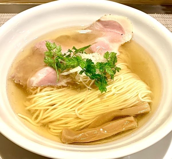 「塩そば《並》(650円)」@成城青果の写真