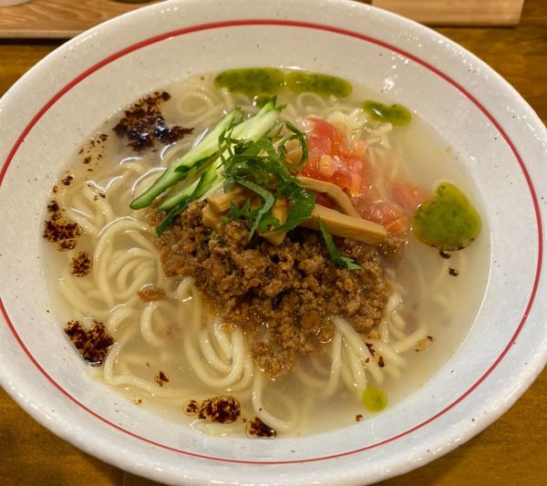 「【限定】塩の冷やし麺　８５０円」@麺屋 ぬまたの写真