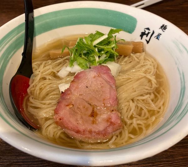「【限定】冷やしらーめん　９００円」@自家製麺 麺屋 利八の写真