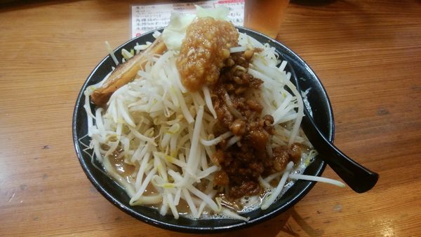 「濃厚G郎麺　¥800」@三代目麺処 「まるは」極 船橋店の写真