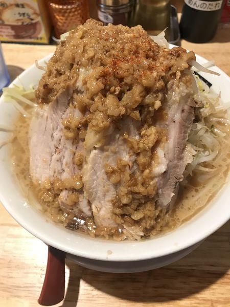 「ブタメン、並、ヤサイ、アブラ」@ラーメンブタヒロの写真