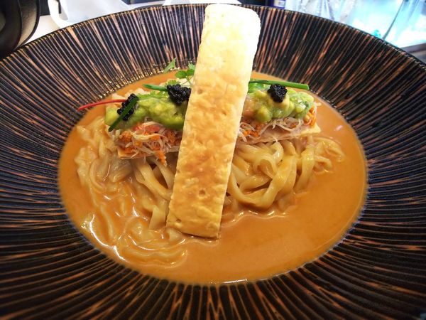 「【限定】ズワイガニのビスク　1500円」@稲荷屋の写真