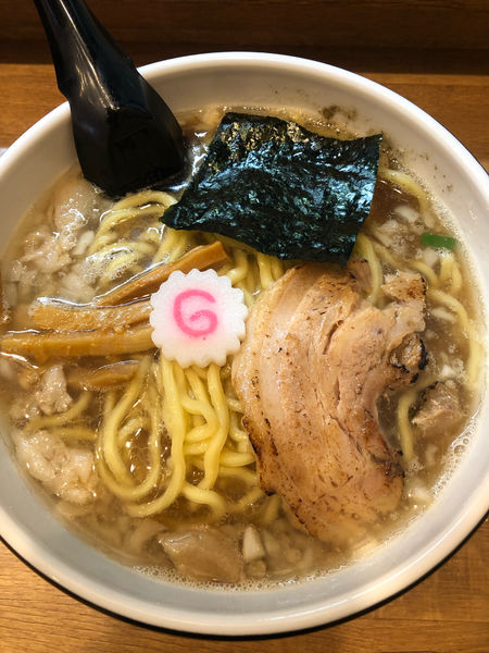 「スタミナ(背脂煮干し)」@いぶし銀の写真