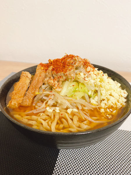 「辛いらーめん」@麺屋 桐龍の写真