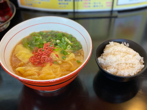 「海老煮干しラーメン＋海老ワンタン」@青森煮干し中華そば JIN 海老の陣の写真