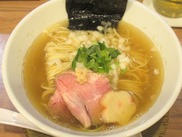 「生姜煮干しソバ（750円）」@中華ソバ 篤々 TOKU-TOKUの写真