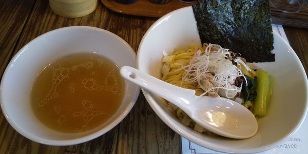 「昆布の塩つけ麺」@昆布の塩らー麺専門店 MANNISHの写真