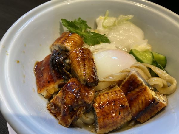 「うなぎまぜそば 1000円」@らーめん 三極志の写真