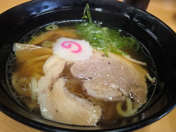「懐かしのしょうゆラーメン３０８円」@スシロー 環七青井店の写真