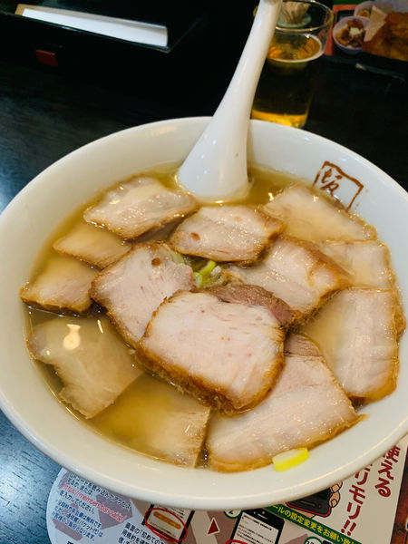 「焼豚ラーメン」@喜多方ラーメン 坂内 五反田駅前店の写真