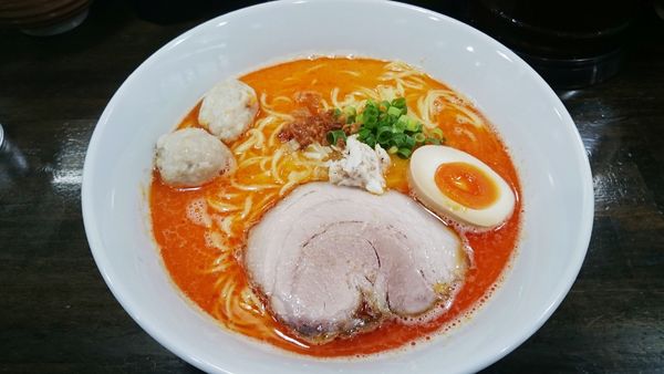 「辛い鯛ラーメン（850円）」@ラーメン晃煇の写真