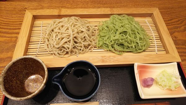 「合い盛り」@手打ち蕎麦 ゆうり庵の写真