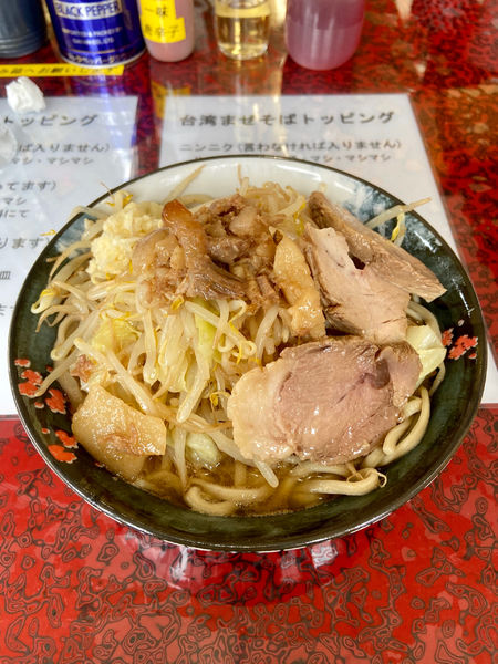 「ラーメン」@豪快なラーメン店 ポークジャンキーの写真