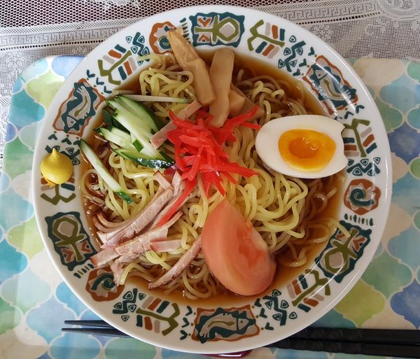 「冷やし中華」@旬食処 雲龍堂の写真