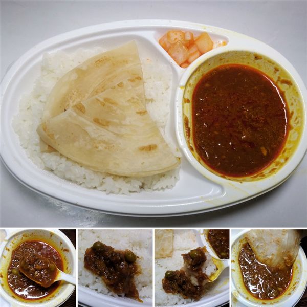 「キーマランチ弁当　650円」@カレー専門店 BENGALの写真