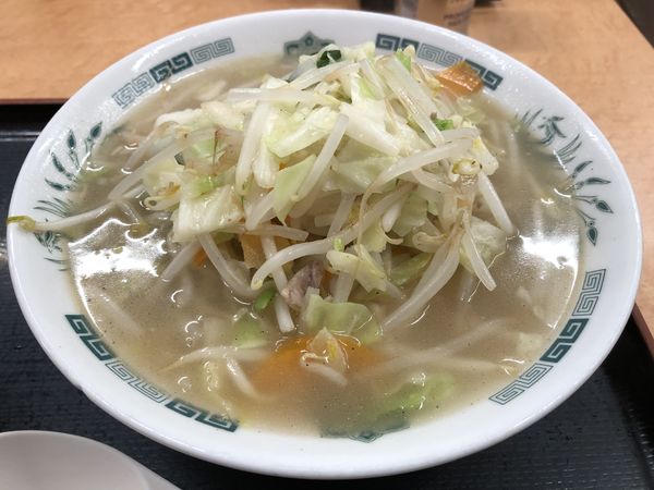 「野菜たっぷりタンメン　￥５２０」@日高屋 キュービックプラザ新横浜店の写真
