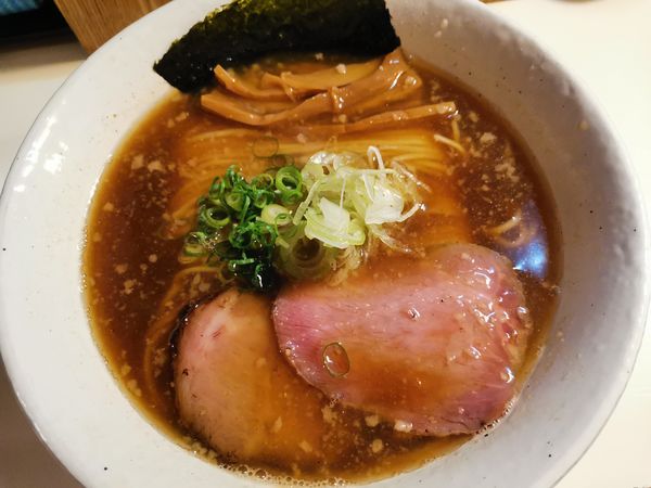 「醤油らぁめん」@麺屋 とんぼ庵の写真