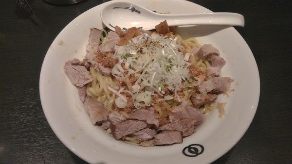 「ニンニクまぜそば1000円」@麺屋武蔵 武骨相傳の写真