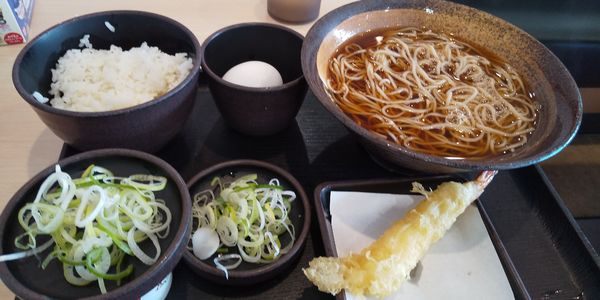 「納豆朝食」@ゆで太郎 戸田新曽南店の写真