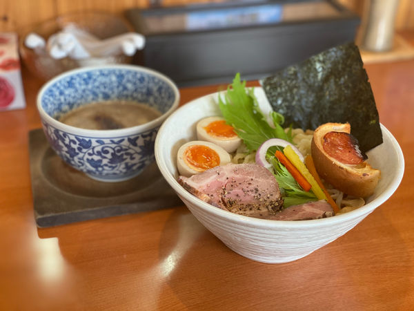 「特製鶏白湯つけ麺」@麺屋 轍 豊川店の写真