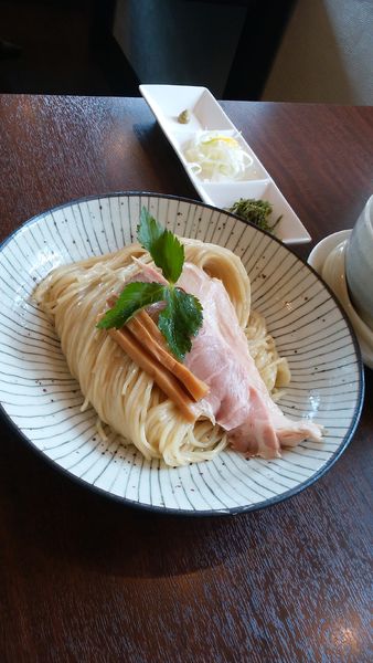 「特製　鶏搾りつけそば」@麺道 麒麟児の写真