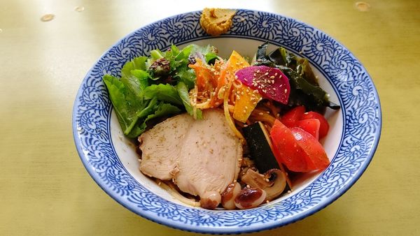 「森やの冷やし中華 1100円」@らーめん森や。の写真