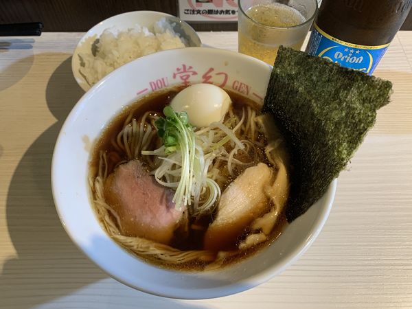 「木桶生醤油そば 750円」@麺や 堂幻の写真