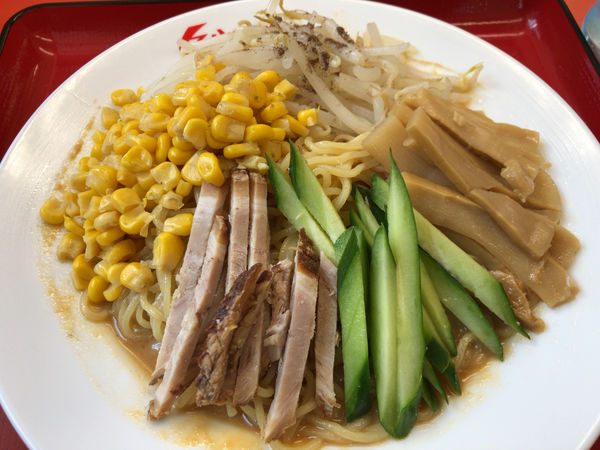 「冷し中華味噌大」@くるまやラーメン 保谷新町店の写真