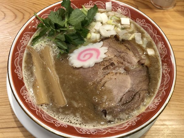 「濃厚魚介鶏そば」@ラー麺 ずんどう屋 天神橋4丁目店の写真