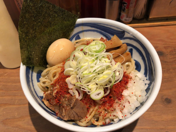 「油そば」@つけ麺 麺也 時しらずの写真