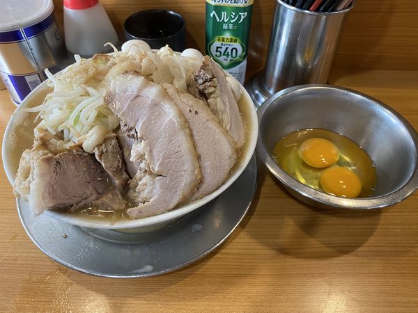 「大ラーメン、ブタ、レジェンド」@ラーメン二郎 八王子野猿街道店2の写真