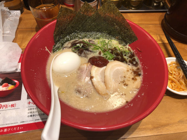 「特製赤丸 + 替玉」@一風堂 ルミネ立川店の写真