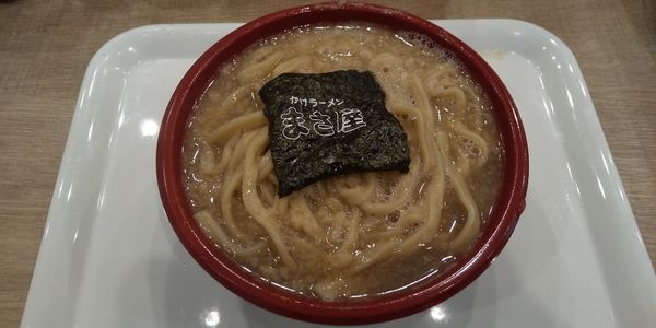 「極太麺 A麺 醤油 並」@かけラーメン まさ屋 池袋店の写真