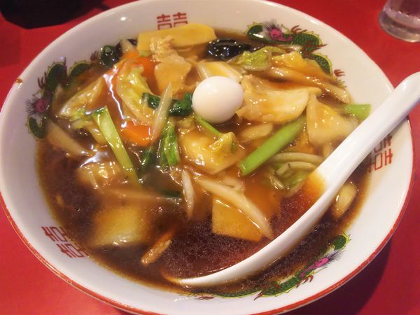 「五目あんかけラーメン￥990」@中華飯 竜平の写真