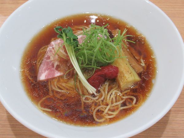 「【限定】鯖だし梅冷やし（950円）」@鶏soba 㐂咲の写真