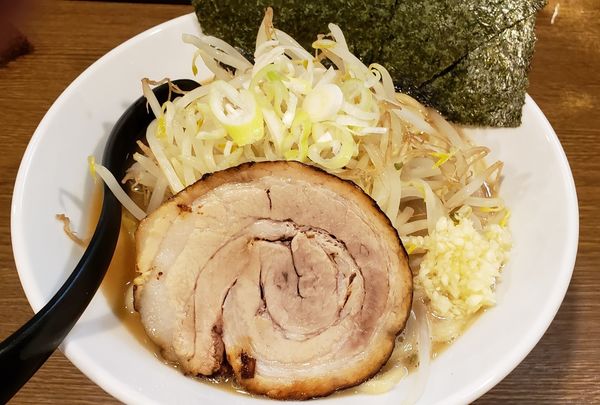 「竈治郞＋海苔まし」@麺屋あらき 竈の番人外伝の写真