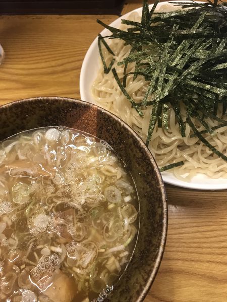 「つけめん、しょうゆ、大盛り」@繁華亭の写真