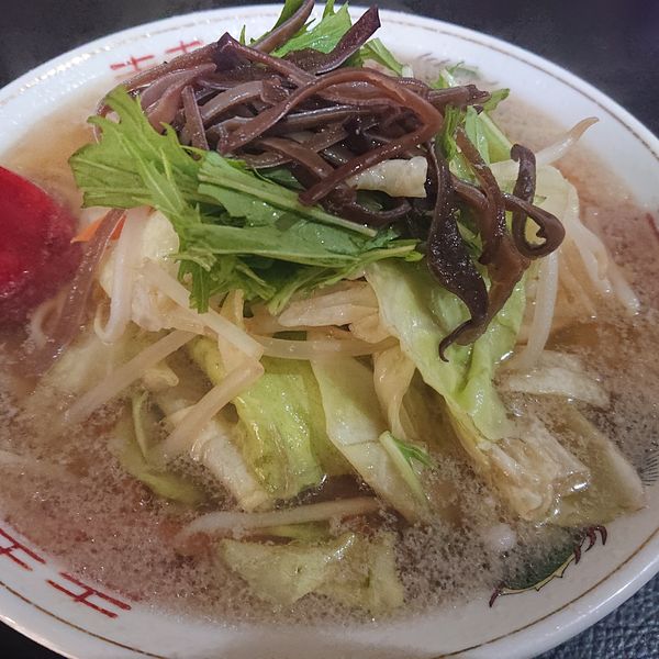 「ちゃんぽん700円」@麺類 をかべ 本店の写真