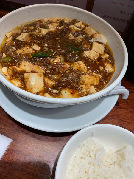 「麻婆麺」@SHIBIRE-NOODLES 蝋燭屋の写真