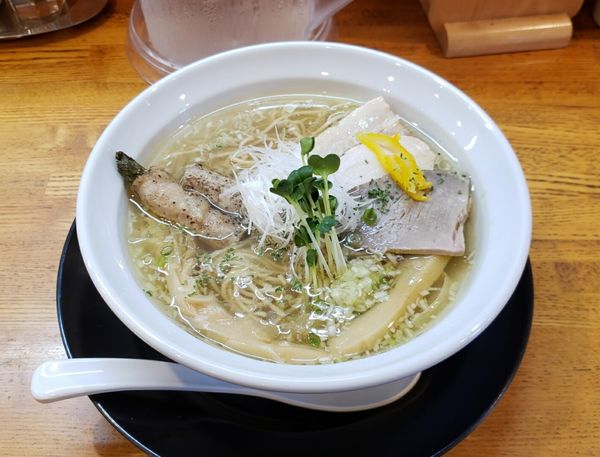 「塩そば880円」@おとなの塩sobaの写真