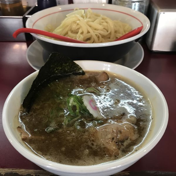 「【数量限定】濃厚豚骨魚介つけめん（￥840）」@麺一盃の写真