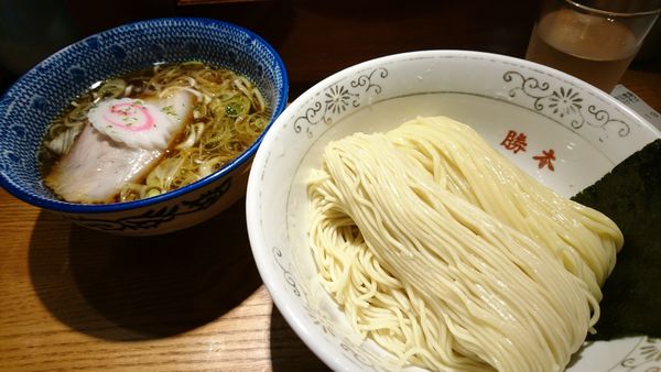 「【昼】味玉清湯つけそば」@つけそば 神田勝本の写真