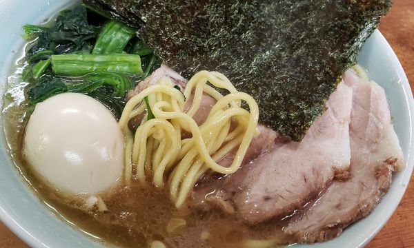 「MAXラーメン」@横浜ラーメン 武蔵家 船橋店の写真
