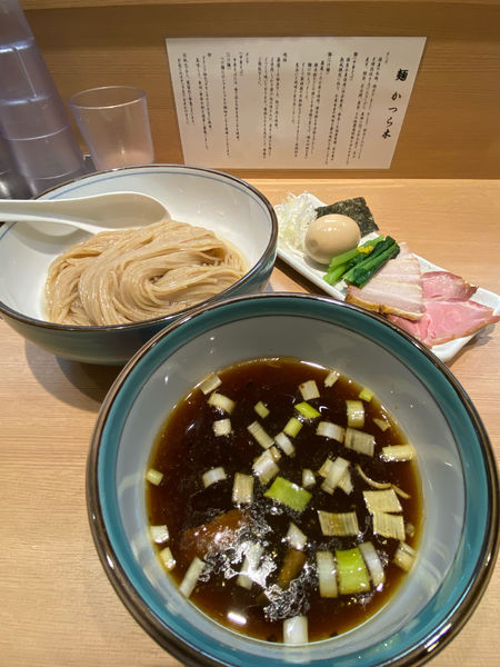 「特製つけ麺」@麺 かつら木の写真