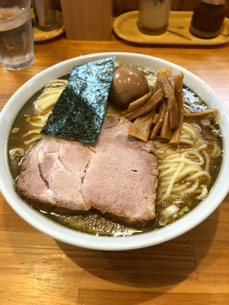 「新・塩ラーメン　味玉」@自家製中華そば としおかの写真